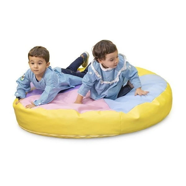 Grand coussin rond - 4 couleurs Grand Coussin Rond - 4 Couleurs -KIDEA BOUTIQUE grand coussin rond 4 couleurs 1