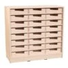Grand Meuble 24 Petits Bacs Bois