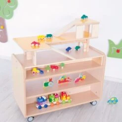 Grand Meuble Mobile Et Plateau Activité 2 Grand Meuble Mobile Et Plateau Activité -KIDEA BOUTIQUE grand meuble mobile et plateau activite 2