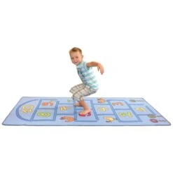 Grand Tapis De Jeu Marelle - 200 X 95 Cm