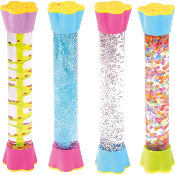 Set de 4 grands tubes sensoriels Set De 4 Grands Tubes Sensoriels -KIDEA BOUTIQUE grand tube sensoriel