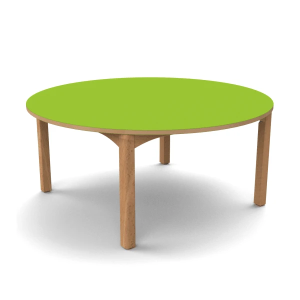 Table ronde maternelle diam. 120 cm Table Ronde Maternelle Diam. 120 Cm -KIDEA BOUTIQUE grande table ronde maternelle 2