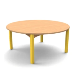 Table Ronde Maternelle Diam. 120 Cm 3 Table Ronde Maternelle Diam. 120 Cm -KIDEA BOUTIQUE grande table ronde maternelle 3