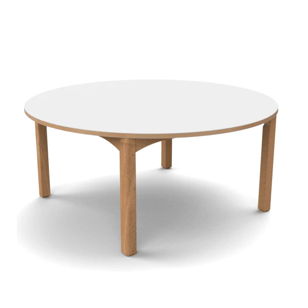 Table ronde maternelle diam. 120 cm Table Ronde Maternelle Diam. 120 Cm -KIDEA BOUTIQUE grande table ronde maternelle 4
