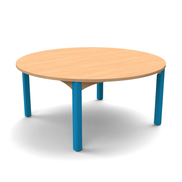 Table ronde maternelle diam. 120 cm Table Ronde Maternelle Diam. 120 Cm -KIDEA BOUTIQUE grande table ronde maternelle 6