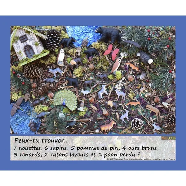 Pack 2 jeux cherche et trouve - Océan et Forêt Pack 2 Jeux Cherche Et Trouve - Océan Et Forêt -KIDEA BOUTIQUE jeu cherche et trouve ocean 2