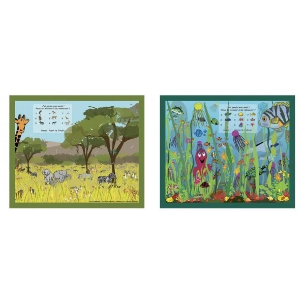 Pack 2 jeux cherche et trouve - Raph et Simon Pack 2 Jeux Cherche Et Trouve - Raph Et Simon -KIDEA BOUTIQUE jeu cherche et trouve raph simon 1