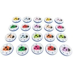 Jeu De Mémoire Et Assises Coccinelles