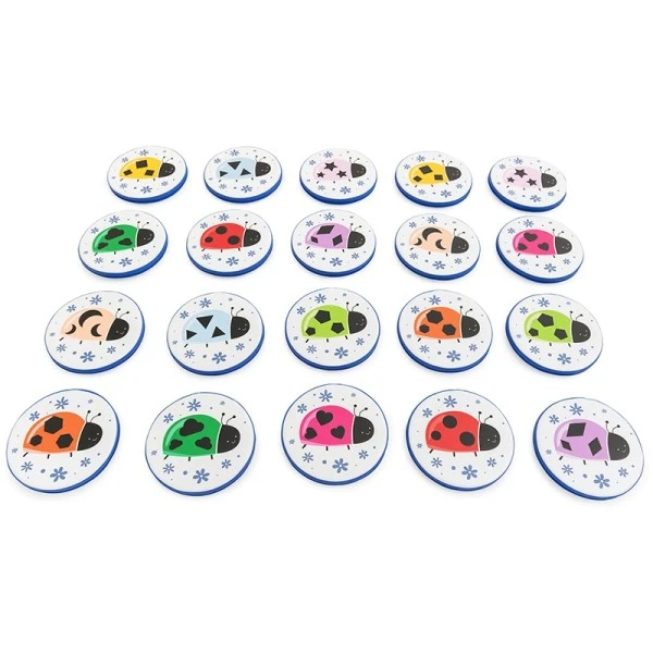 Jeu de mémoire et assises coccinelles Jeu De Mémoire Et Assises Coccinelles -KIDEA BOUTIQUE jeu de memoire et assises coccinelles