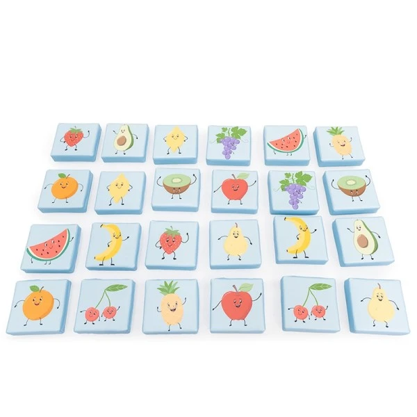 Jeu "Memory" et assises fruits Jeu "Memory" Et Assises Fruits -KIDEA BOUTIQUE jeu de memoire maternelle fruits 1