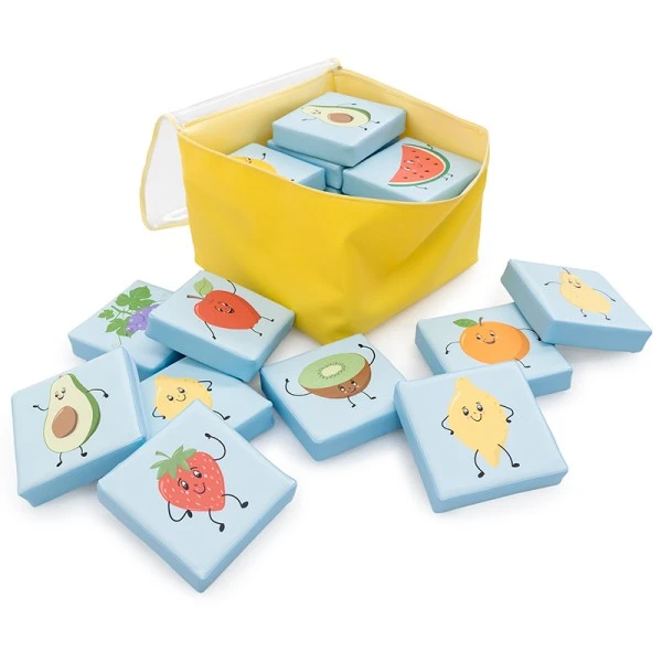 Jeu "Memory" et assises fruits Jeu "Memory" Et Assises Fruits -KIDEA BOUTIQUE jeu de memoire maternelle fruits