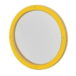 Miroir Déformant Enfant Rond Jaune