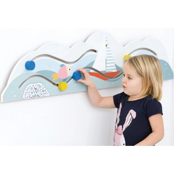 Jeu mural bois poisson Jeu Mural Bois Poisson -KIDEA BOUTIQUE jeu mural bois poisson 1
