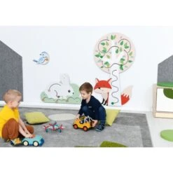 Jeu Mural En Bois Renard -KIDEA BOUTIQUE jeu mural d eveil renard 7