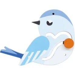 Jeu Mural En Bois Oiseau