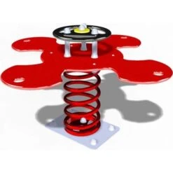 Jeu Sur Ressort Coquelicot