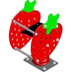Jeu Sur Ressort Fraise
