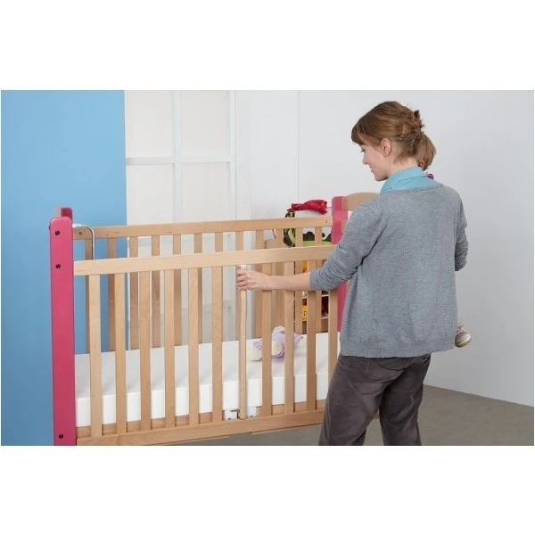 Lit bébé crèche Easy'Cat avec matelas Lit Bébé Crèche Easy'Cat Avec Matelas -KIDEA BOUTIQUE lit bebe creche collectivite 1