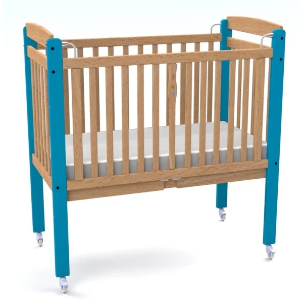 Lit bébé crèche Easy'Cat avec matelas Lit Bébé Crèche Easy'Cat Avec Matelas -KIDEA BOUTIQUE lit bebe creche collectivite 4