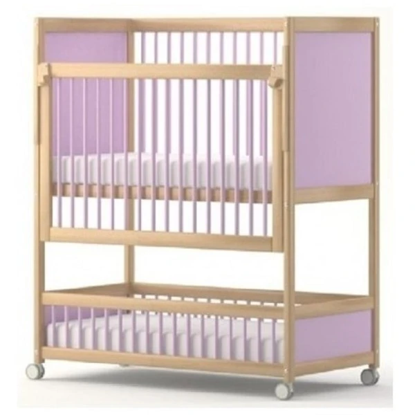 Lit crèche superposé Lit Crèche Superposé -KIDEA BOUTIQUE lit superpose pour structure creche 5