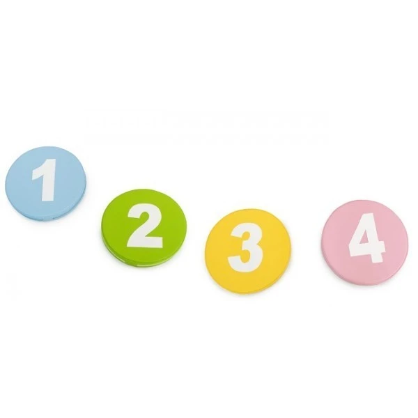 4 coussins circulaires - Motifs nombres 4 Coussins Circulaires - Motifs Nombres -KIDEA BOUTIQUE lot 4 coussins circulaire motifs nombres 1