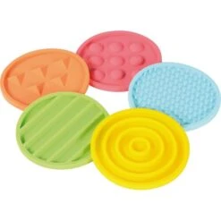 Lot De 10 Plaques Tactiles En Silicone -KIDEA BOUTIQUE lot de 10 plaques tactiles en silicone 10