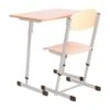 Bureau Scolaire + Chaise Réglable - T5 à T6