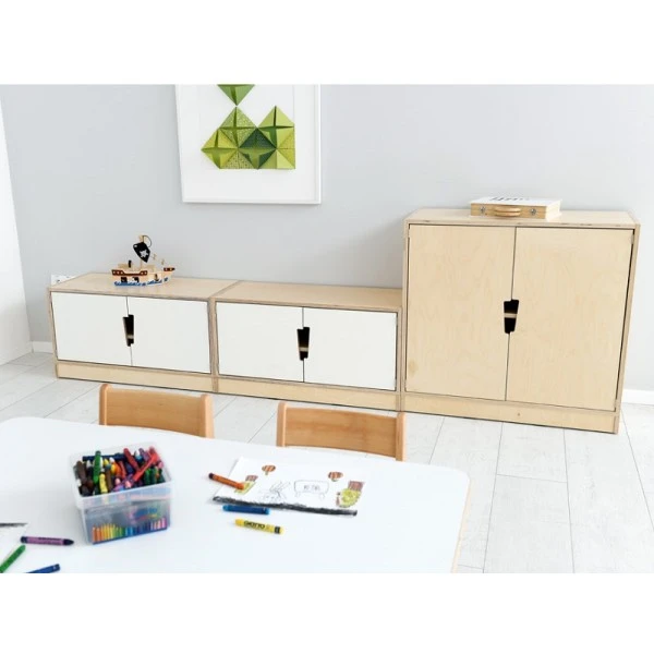 Meuble 1 étagère et portes Meuble 1 étagère Et Portes -KIDEA BOUTIQUE meuble 1 etagere et portes 1