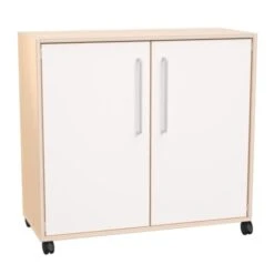 Meuble 2 étagères Et Portes -KIDEA BOUTIQUE meuble 2 etageres et portes 2