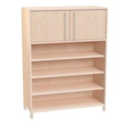 Meuble 5 étagères Et Petites Portes -KIDEA BOUTIQUE meuble 5 etageres et petites portes 6