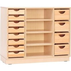 Meuble Avec étagères Et Bacs