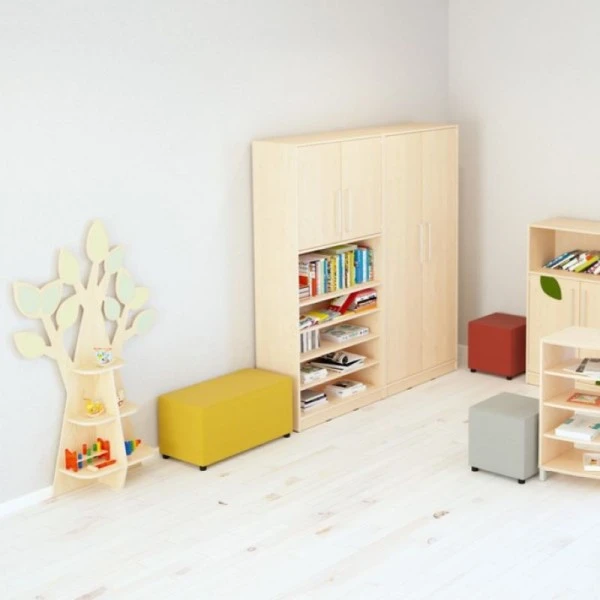 Meuble avec étagères et placard en haut Meuble Avec étagères Et Placard En Haut -KIDEA BOUTIQUE meuble avec etageres et placard en haut 4