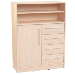 Meuble Avec étagères, Tiroirs Et Placard -KIDEA BOUTIQUE meuble avec etageres tiroirs et placard 5