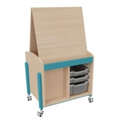 Meuble Chevalet Sur Roulettes