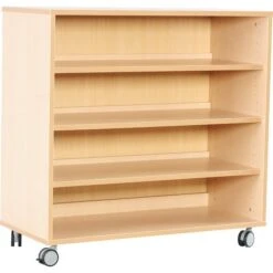 Meuble Avec étagères Et Roulettes