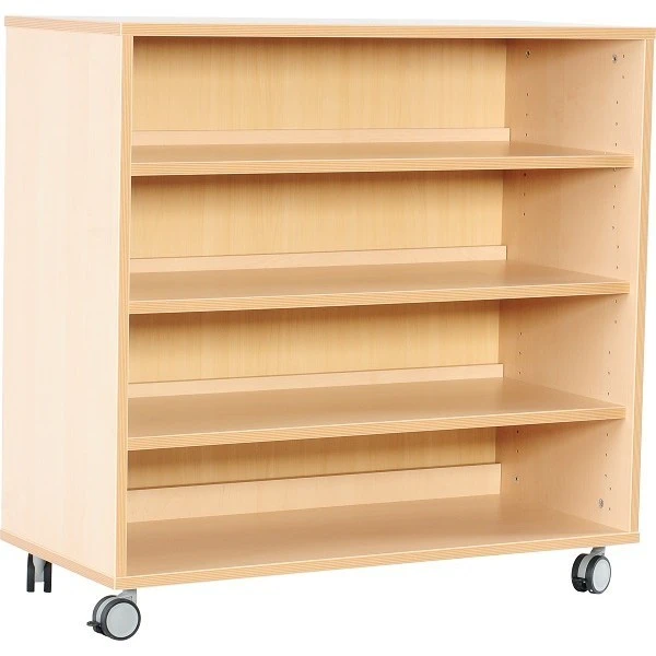 Meuble avec étagères et roulettes Meuble Avec étagères Et Roulettes -KIDEA BOUTIQUE meuble collectivite etageres roulettes