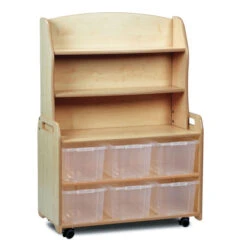 Meuble Mobile Avec Bacs Posés Et étagères