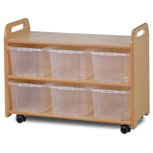 Meuble mobile avec miroir sécurisé et bacs à jouets Meuble Mobile Avec Miroir Sécurisé Et Bacs à Jouets -KIDEA BOUTIQUE meuble mobile avec miroir securise et bacs a jouets