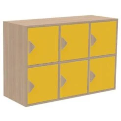 Meuble Rangement 6 Casiers -KIDEA BOUTIQUE meuble rangement 6 casiers 6