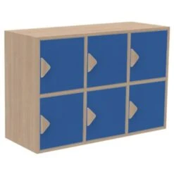 Meuble Rangement 6 Casiers -KIDEA BOUTIQUE meuble rangement 6 casiers 7