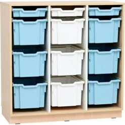 Meuble De Rangement Crèche/école : 12 Bacs