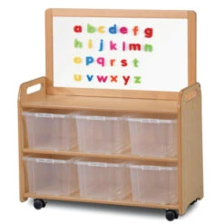 Meuble Sur Roulettes Avec Tableau Magnétique