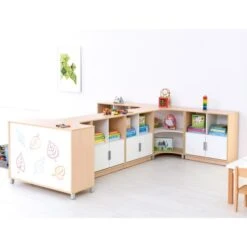 Meuble T Avec Tableau Blanc -KIDEA BOUTIQUE meuble t avec tableau blanc 2