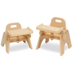Pack 2 Fauteuils à Tablette Crèche
