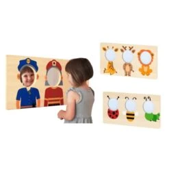 Pack 3 Décorations Avec Miroir