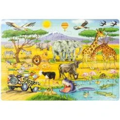 Pack 4 Puzzles Animaux 2 Pack 4 Puzzles Animaux -KIDEA BOUTIQUE pack 4 puzzles animaux 1