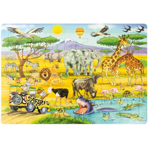 Pack 4 puzzles animaux Pack 4 Puzzles Animaux -KIDEA BOUTIQUE pack 4 puzzles animaux 1