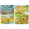 Pack 4 Puzzles Animaux