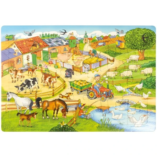 Pack 4 puzzles animaux Pack 4 Puzzles Animaux -KIDEA BOUTIQUE pack 4 puzzles animaux 3