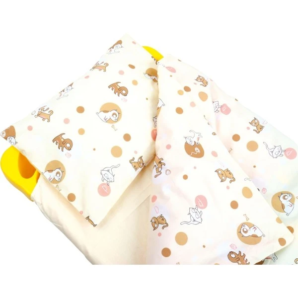Pack couette, oreiller et drap housse Pack Couette, Oreiller Et Drap Housse -KIDEA BOUTIQUE pack couette oreiller et drap housse creche maternelle 4